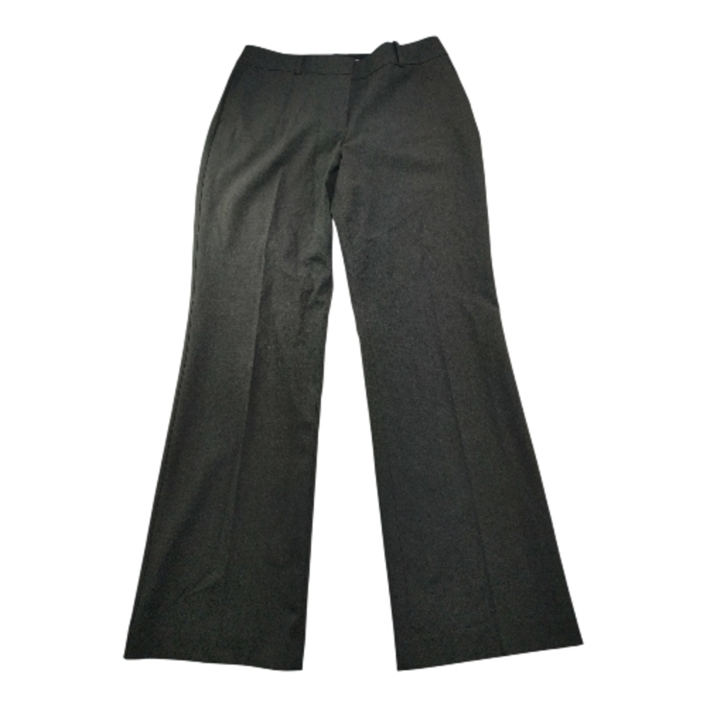 Ann Taylor Black Straight-Leg Dress Pants
